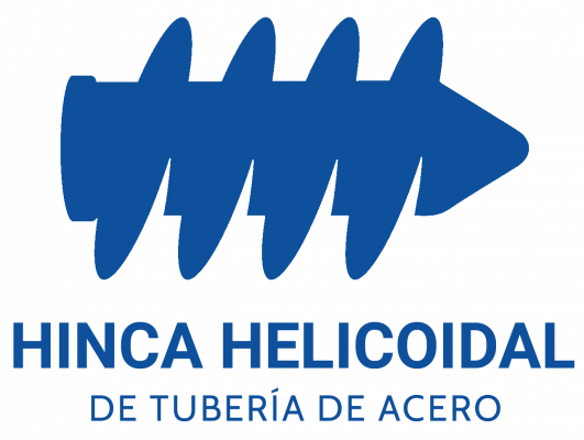 Hinca Helicoidal de tubería de acero